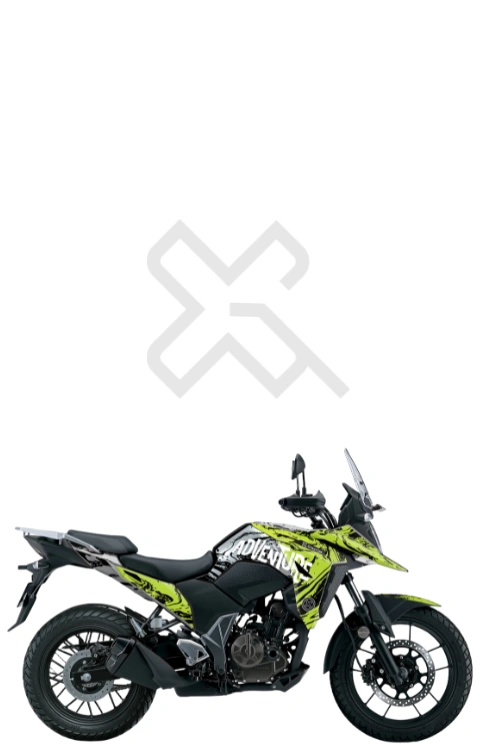 Adventure Edition Full Body Sticker Compatible with V Strom 250 | Made in Premium Matte Vinyl with FPF (Fade Protection Film), Waterproof, Precut Sticker, Pack of 1